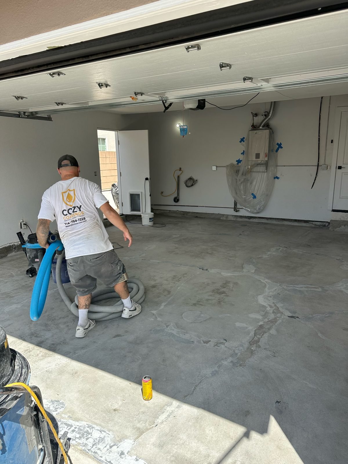 garage prep grinding Cypress