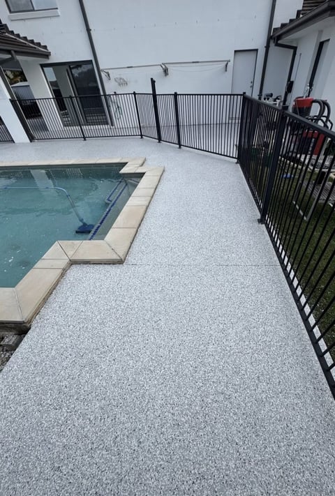 pool deck flake 1 Orange County