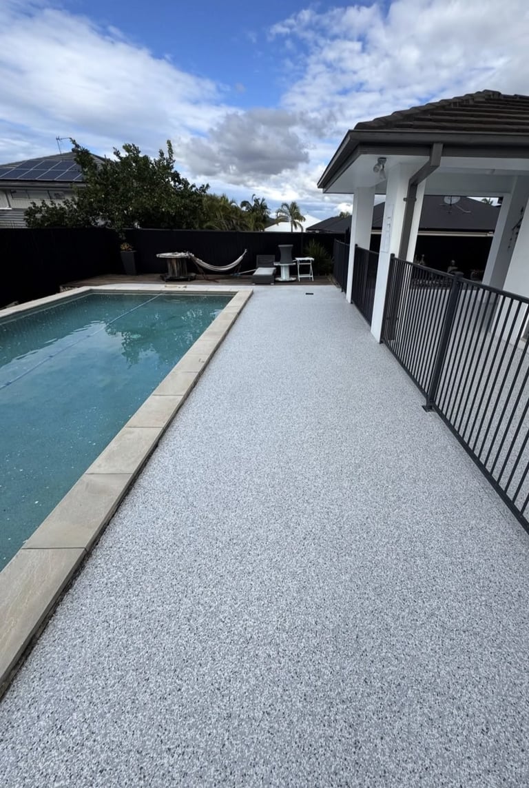 pool deck flake 2 Orange County